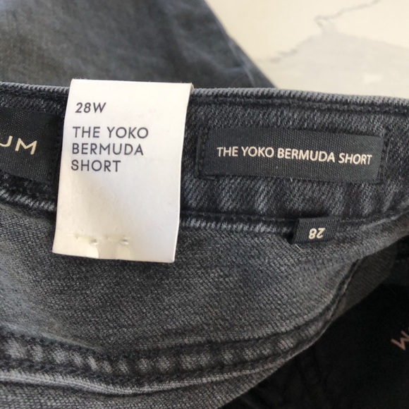 NWT Aritzia Yoko Bermuda Short Denim Forum - Picture 10 of 13